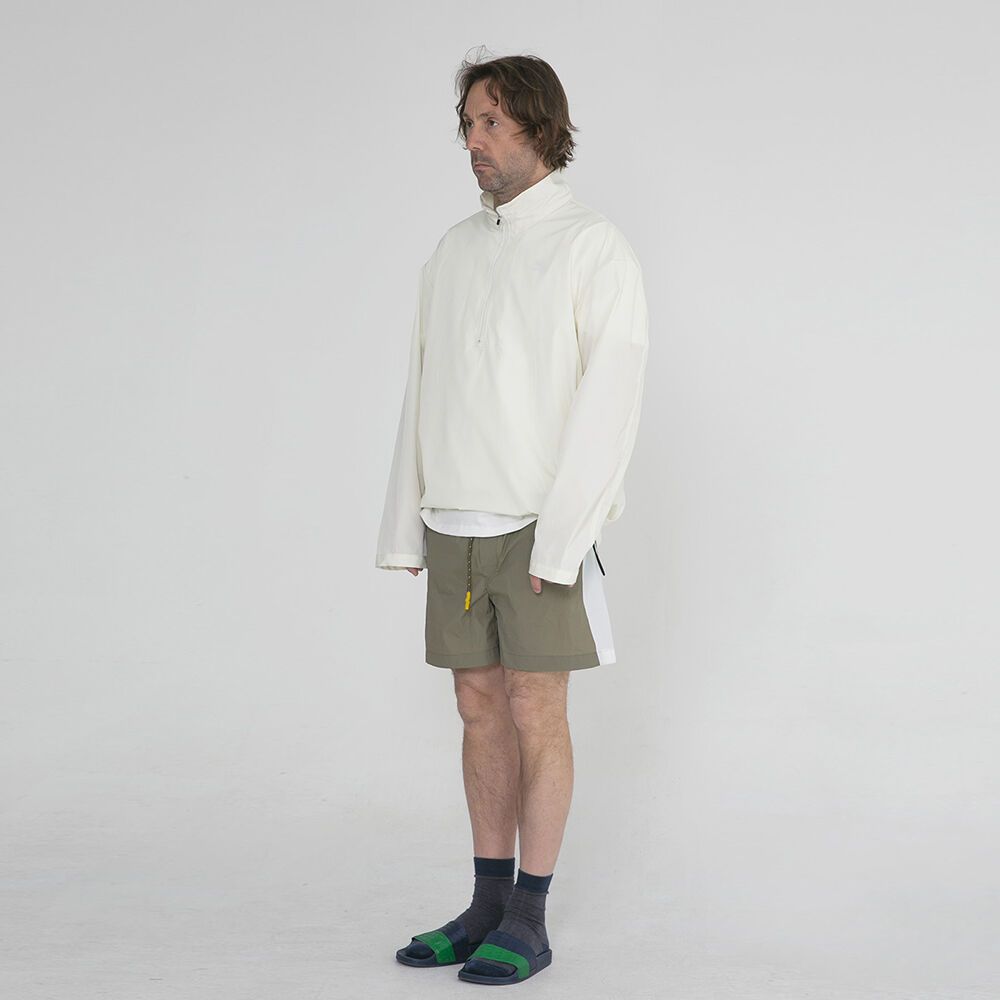 PLASTIC PRODUCT CLIMB SHORTS (KHAKI/WHITE) 감도 깊은 취향 셀렉트샵 29CM