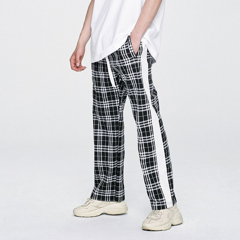 Check Track Pants Black/White 감도 깊은 취향 셀렉트샵 29CM