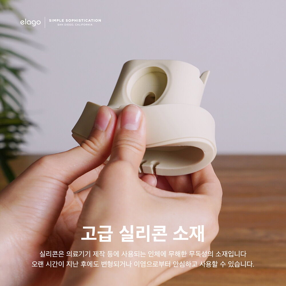 아이폰 에어팟프로2,1/에어팟3 애플워치 3IN1 미니 충전스탠드 상세 이미지 8