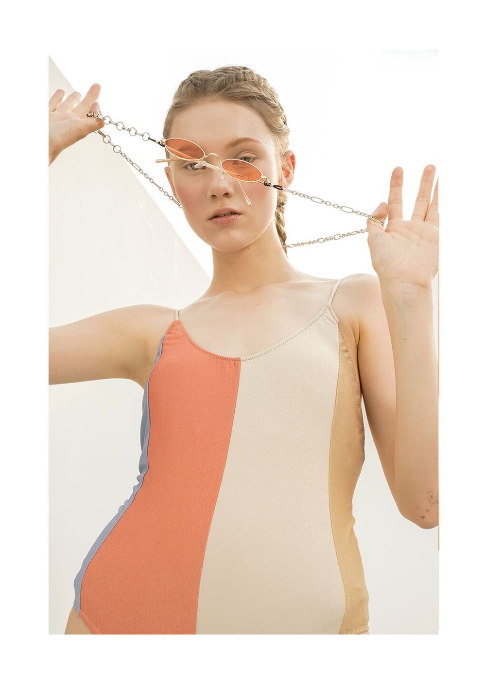 orenge pop glass chain