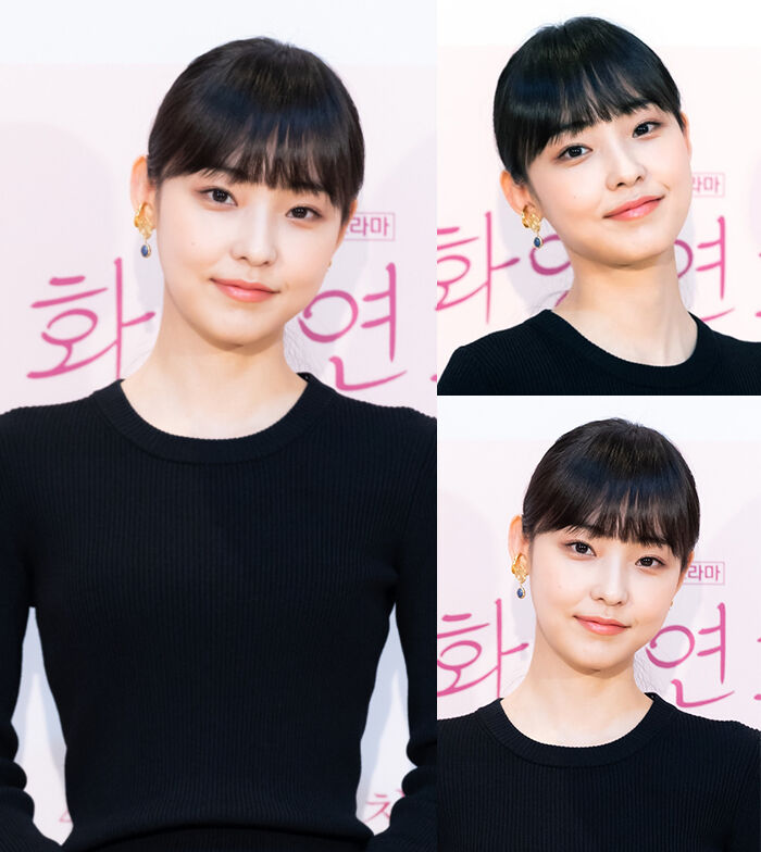 화양연화 제작발표회 전소니 귀걸이 협찬