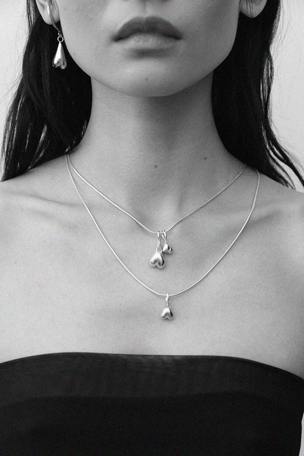 【brillpiece】Love pendant necklace(Short)〜ネックレス(L) brillpiece