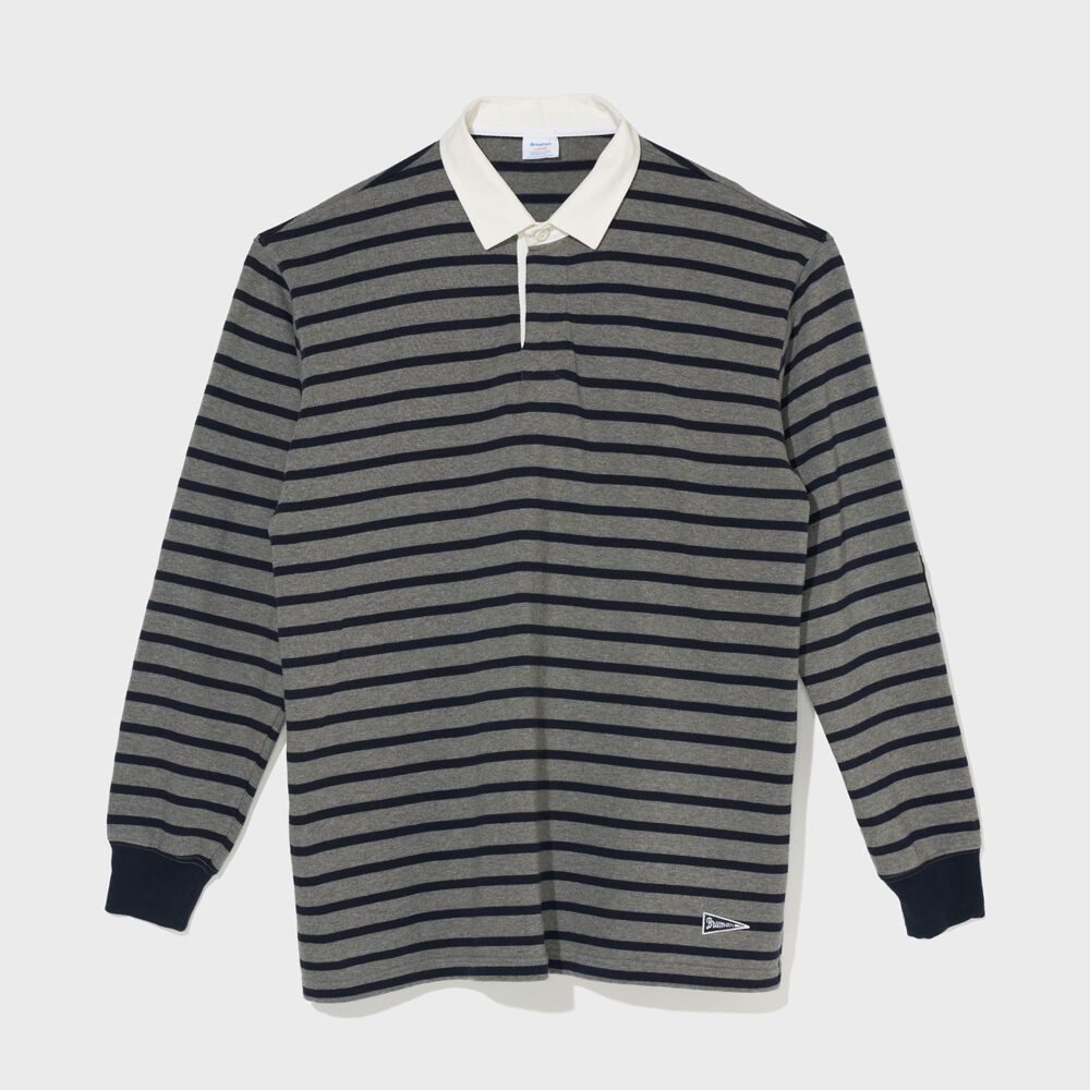 Rugby Shirt Elbow Patch (Grey) 감도 깊은 취향 셀렉트샵 29CM