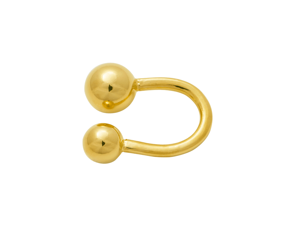 Ball Earcuff (18K Gold Plated)