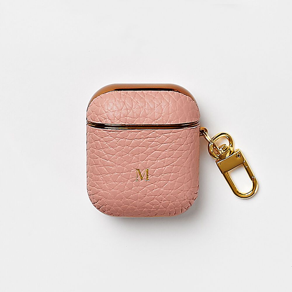 Shurunken Leather Airpod case Eveningsand color 감도 깊은 취향 셀렉트샵 29CM