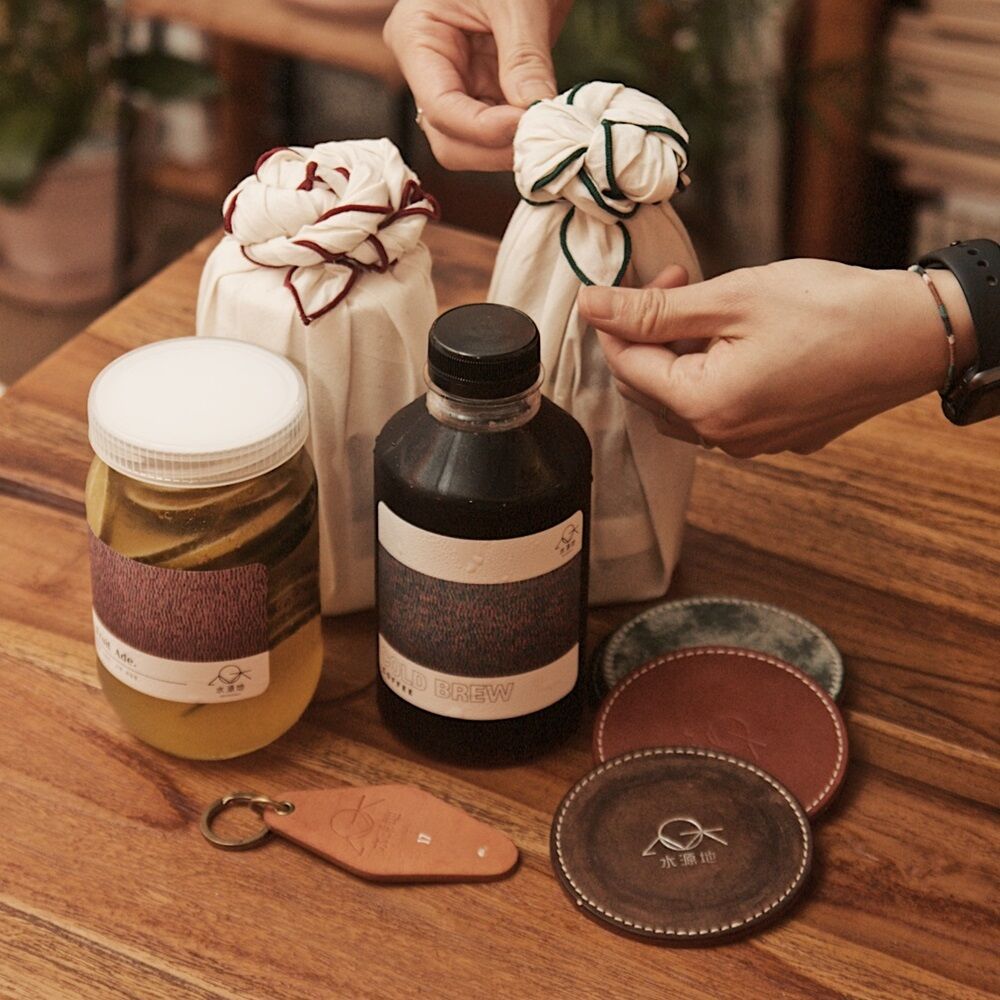 1년을 준비한 보자기 포장