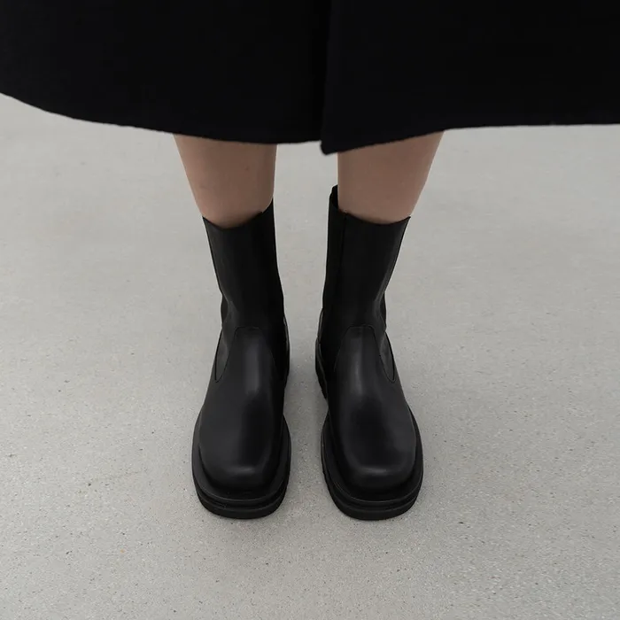 STOMP CHELSEA BOOTS [C0F01 BK] - 감도 깊은 취향 셀렉트샵 29CM