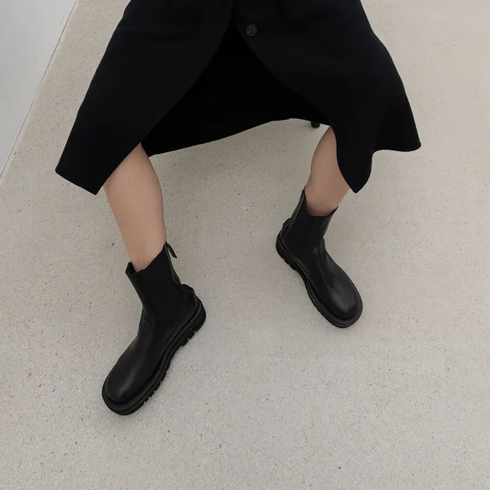 STOMP CHELSEA BOOTS [C0F01 BK] - 감도 깊은 취향 셀렉트샵 29CM