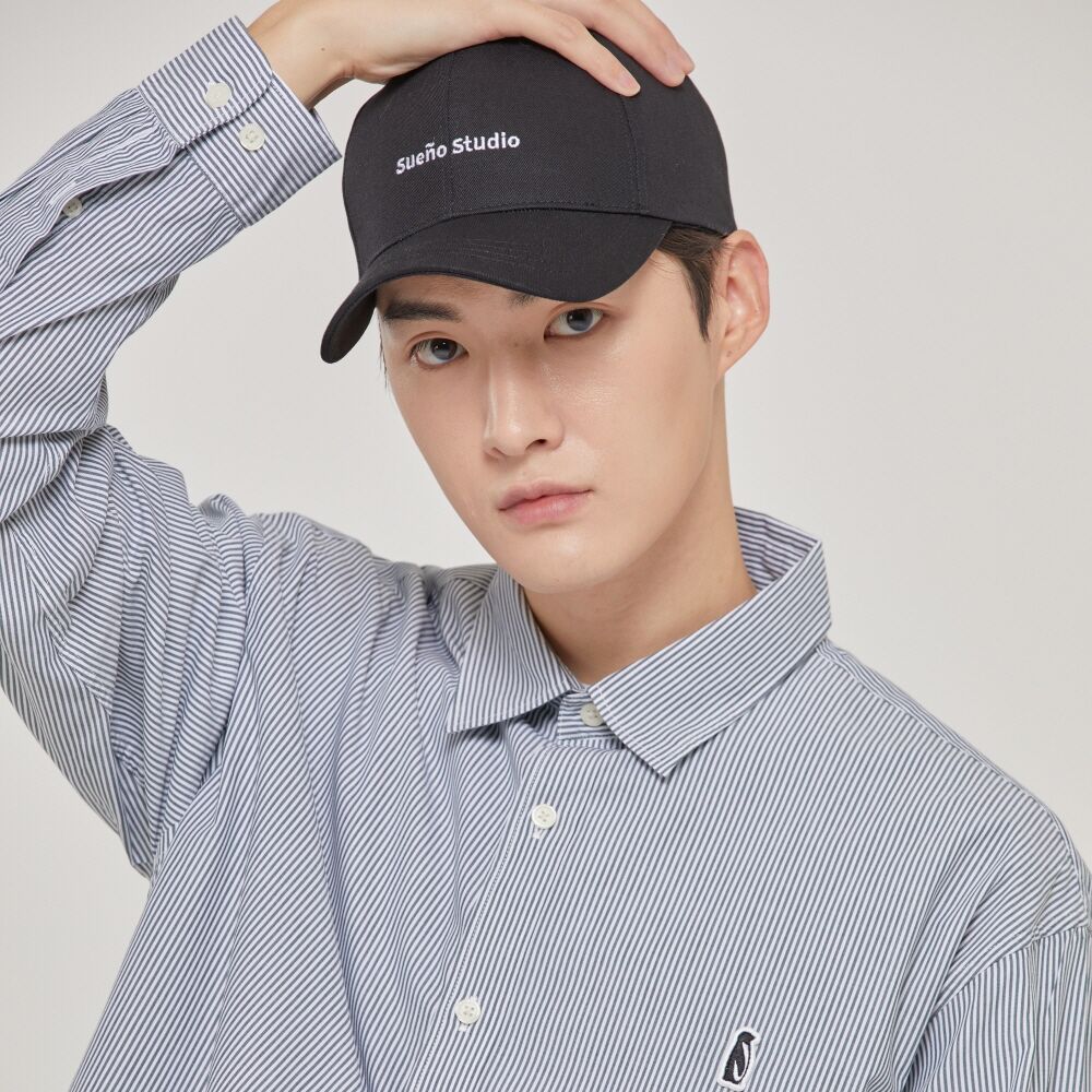 Jude logo half cap white&navy - 감도 깊은 취향 셀렉트샵 29CM
