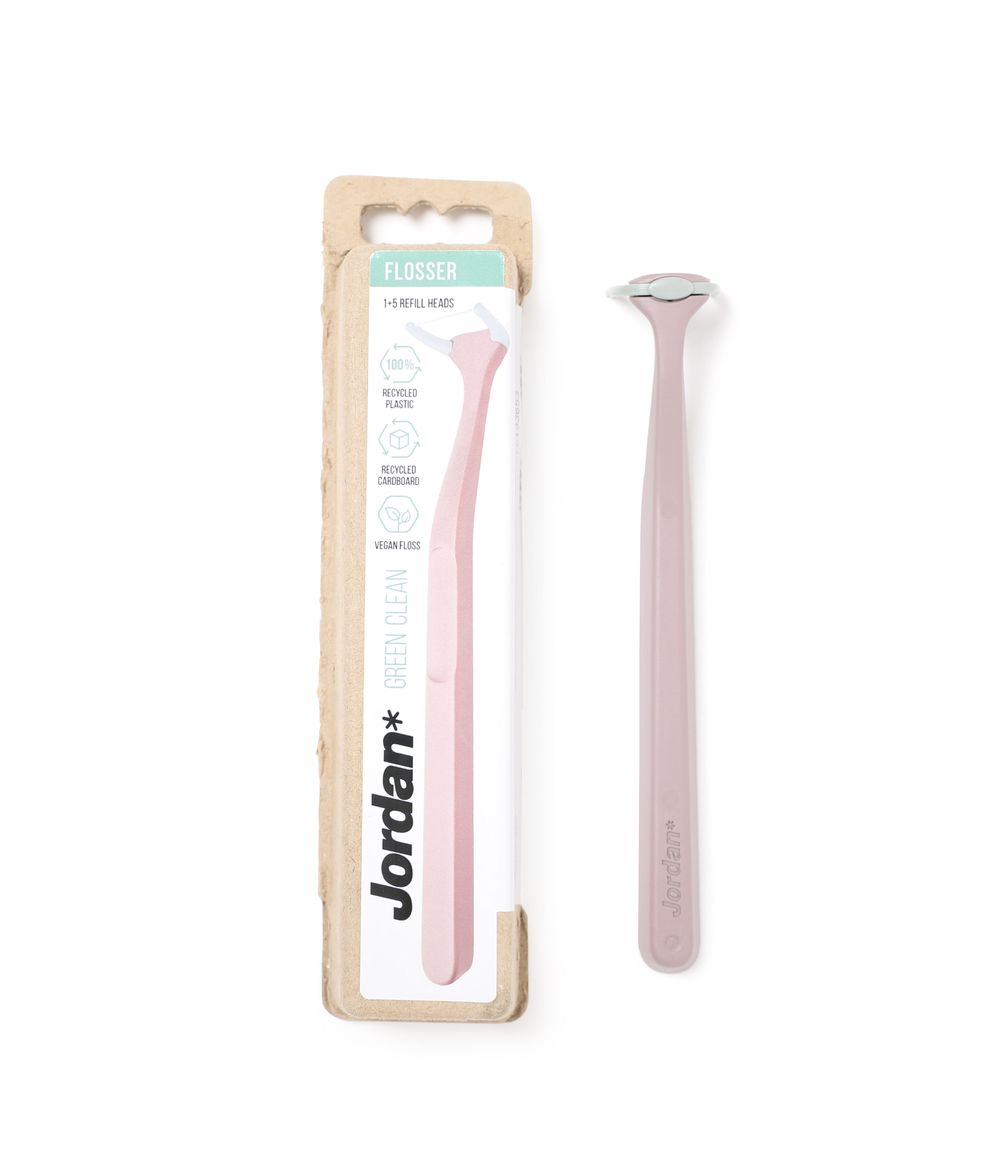 NEW! Green clean Flosser-5refills (2020 Nov)-조르단 그린클린 핸들형 치실