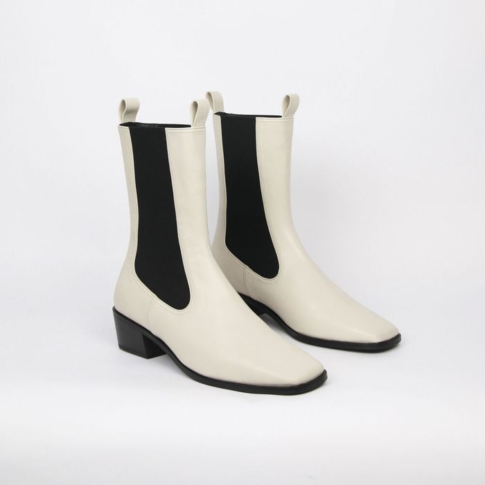 [blanc sur blanc] Xavier Chelsea Boots Ivory - 감도 깊은 취향 셀렉트샵 29CM
