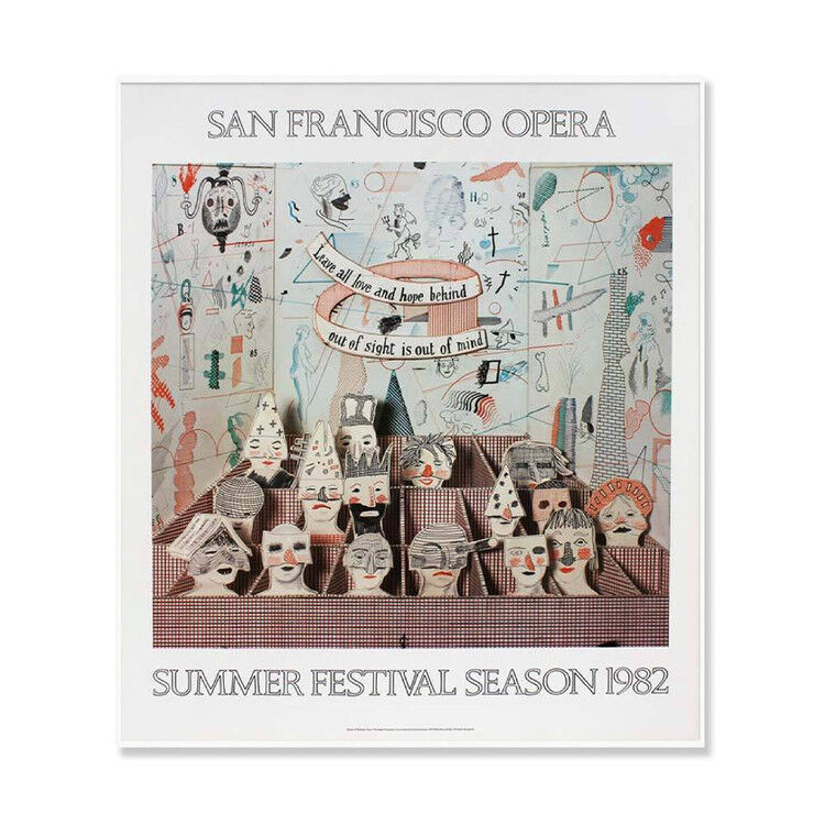 데이비드 호크니 David Hockney - Sanfrancisco Opera