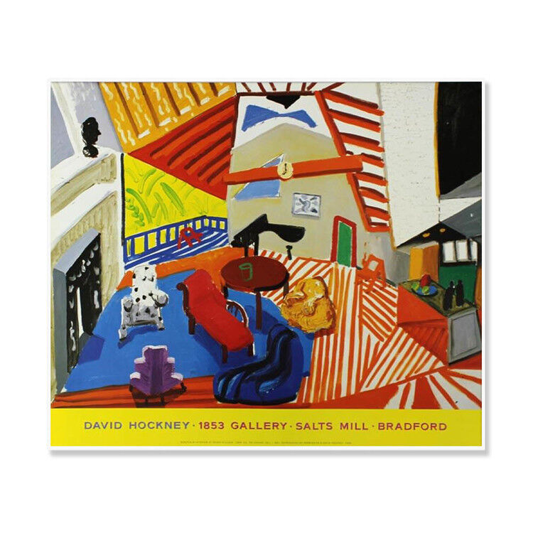 데이비드 호크니 David Hockney - Montcalm Interior at 7 o'clock