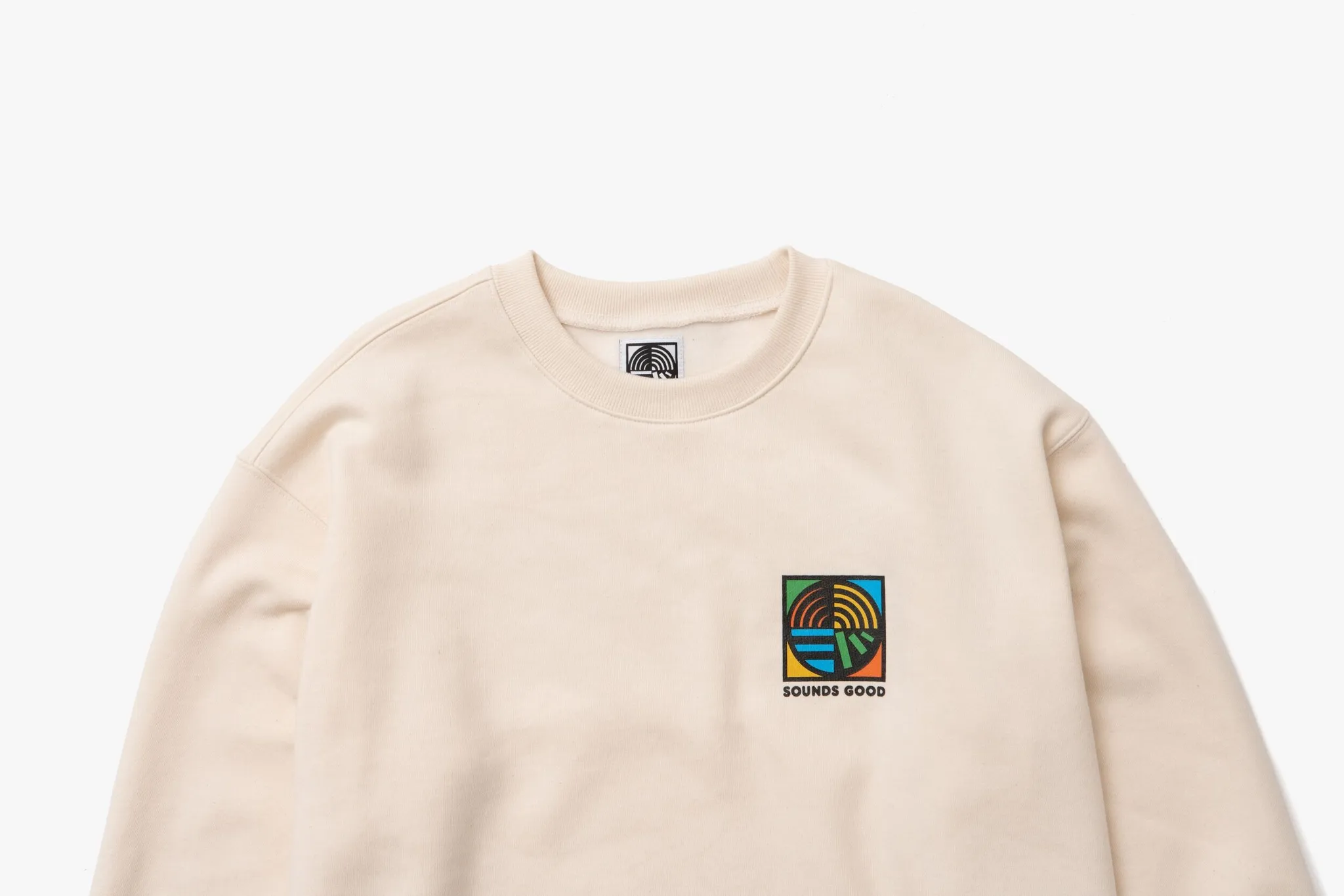SG SYMBOL CREWNECK - Cream