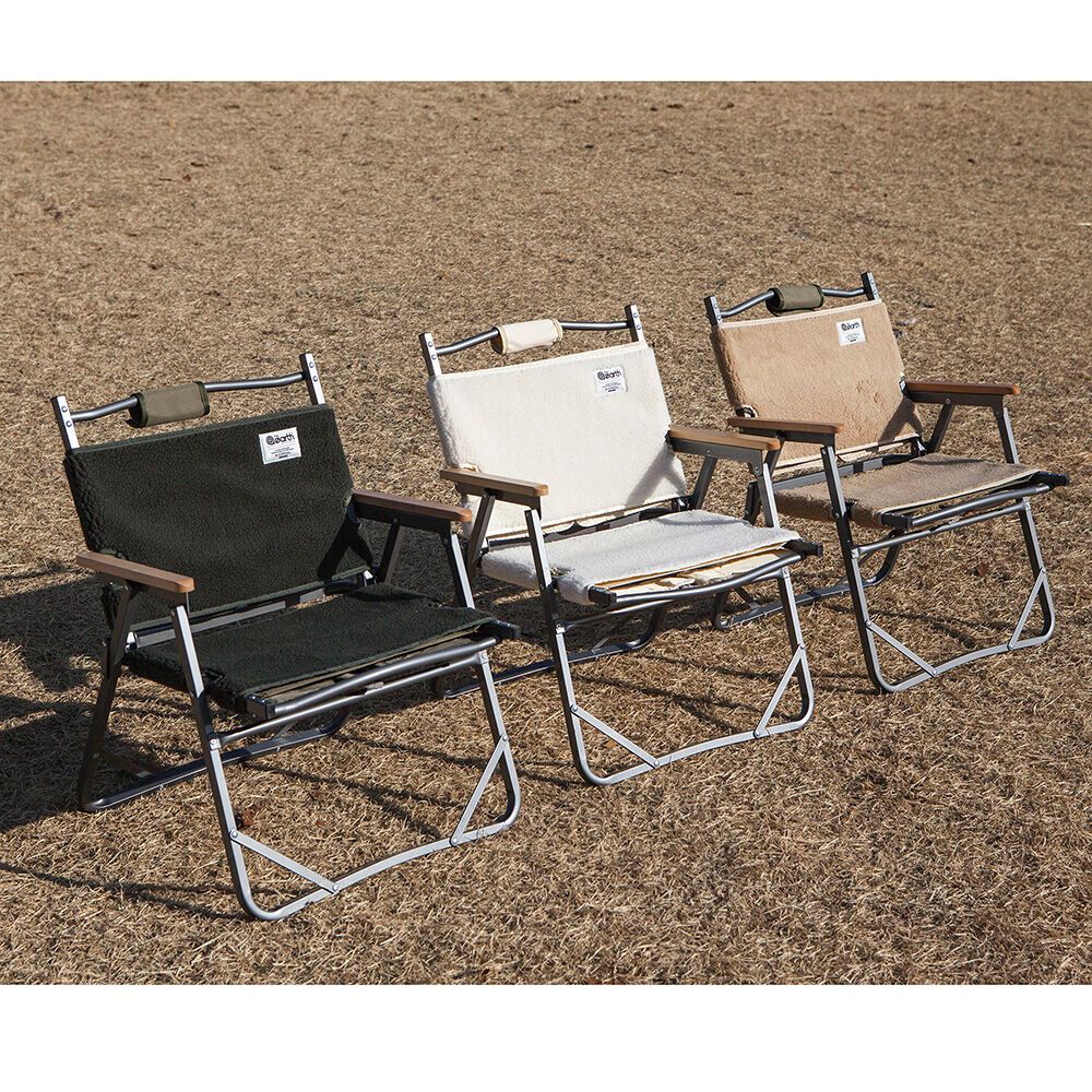 CAMPING CHAIR FLEECE COVER (3 colors) 감도 깊은 취향 셀렉트샵 29CM