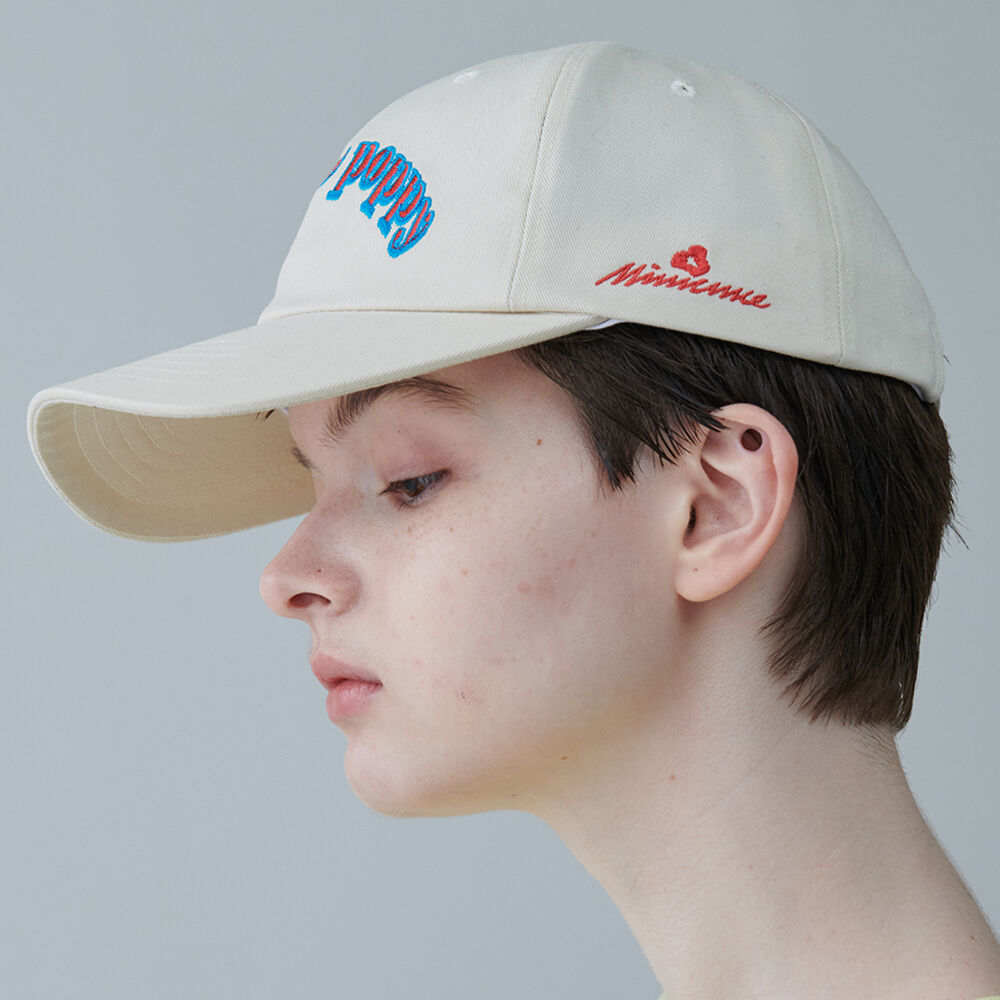 WASHED CAPITAL LOGO CAP [AQUA BLUE] - 감도 깊은 취향 셀렉트