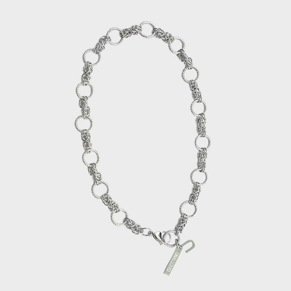 UNALLOYED★男女兼用★人気★U PENDANT CHAIN NECKLACE / SILVER 51UgOSWgG1L._AC_SY500_.jpg