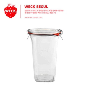 769 - Large Quadro Jar (Set of 6) - Weck Jars