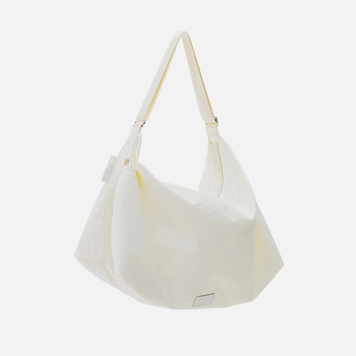 FENNEC FABRIC HOBO BAG-Milk White / WHITE - Shop fennec-tw Messenger Bags & Sling  Bags - Pinkoi