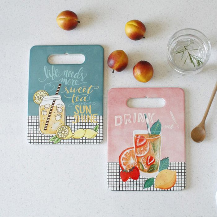 쥬스 냄비받침 (YX805) 1P (2type) - 감도 깊은 취향 셀렉트샵 29CM