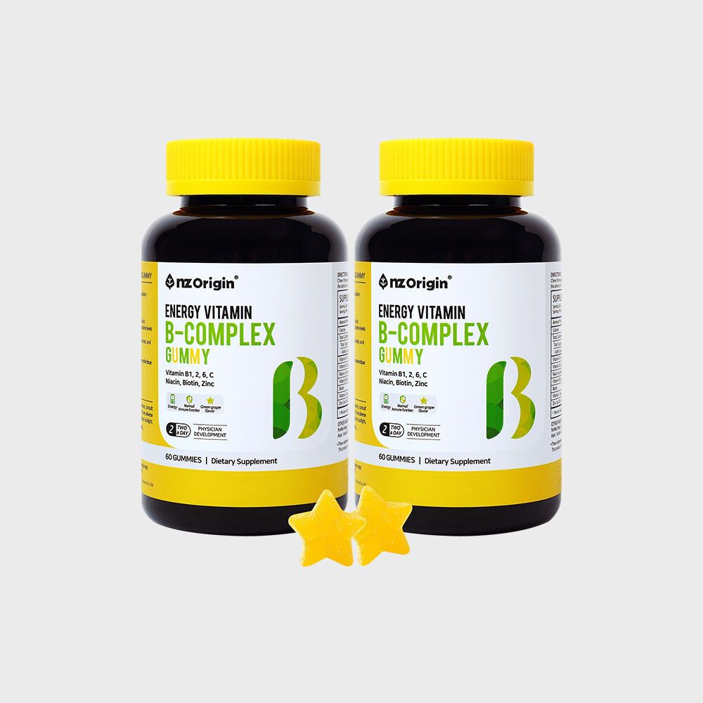 에너지가 걱정된다면 온 가족이 사용할 수 있는 에너지 비 콤플렉스 구미젤리를 추천합니다.