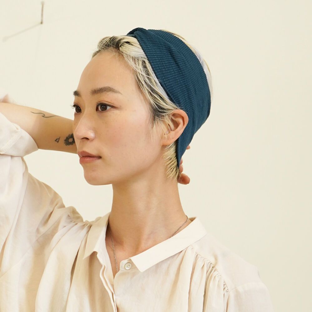 라이트블루 착용