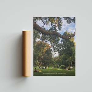 [리틀샤이닝모먼트] POSTER #4 Square des Batignolles 파리 공원 포스터