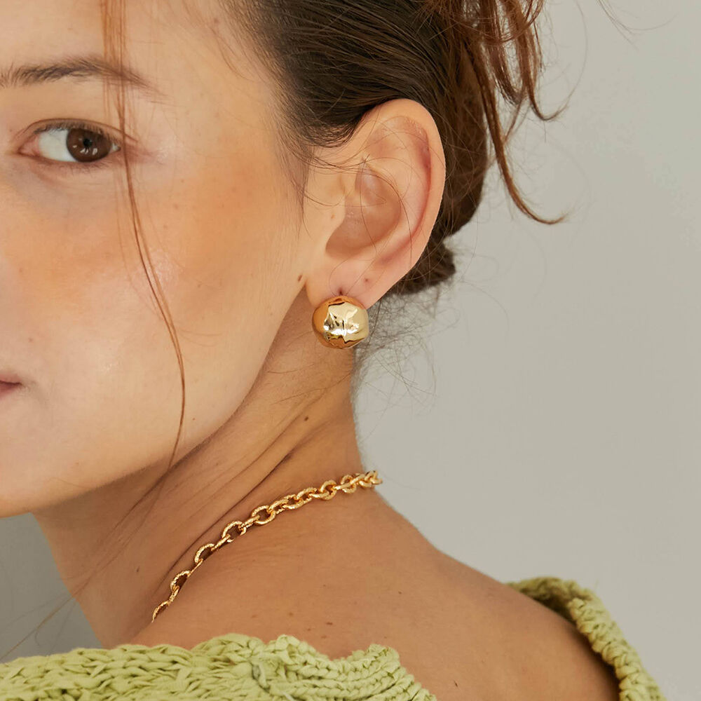 bumpy earring - gold - 감도 깊은 취향 셀렉트샵 29CM