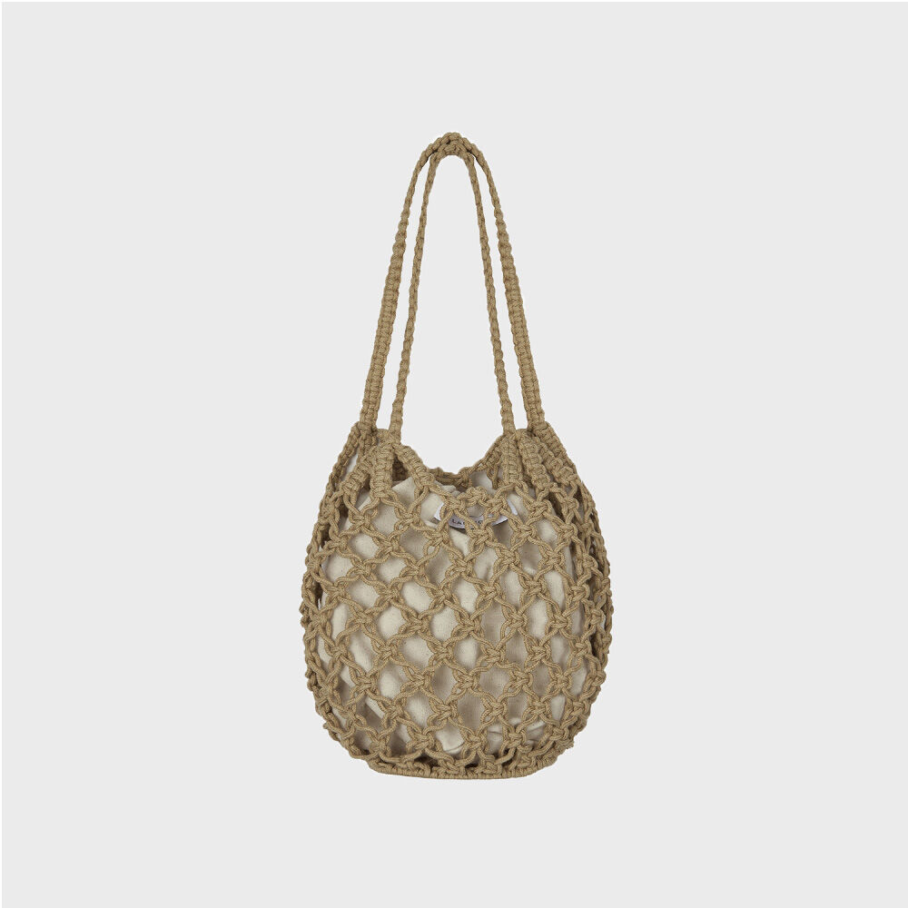 LARTIGENT☆L11 SATIN CROCHET CHAIN BAG L11 SATIN CROCHET CHAIN BAG(SILVER) - 감도 깊은 취향 셀렉트