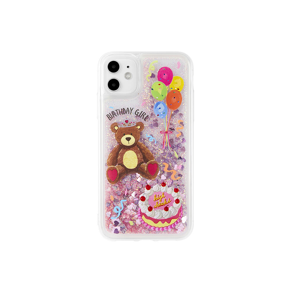 【HIGH CHEEKS】Happy Birthday Teddy Bear iPhoneケース org.jpg