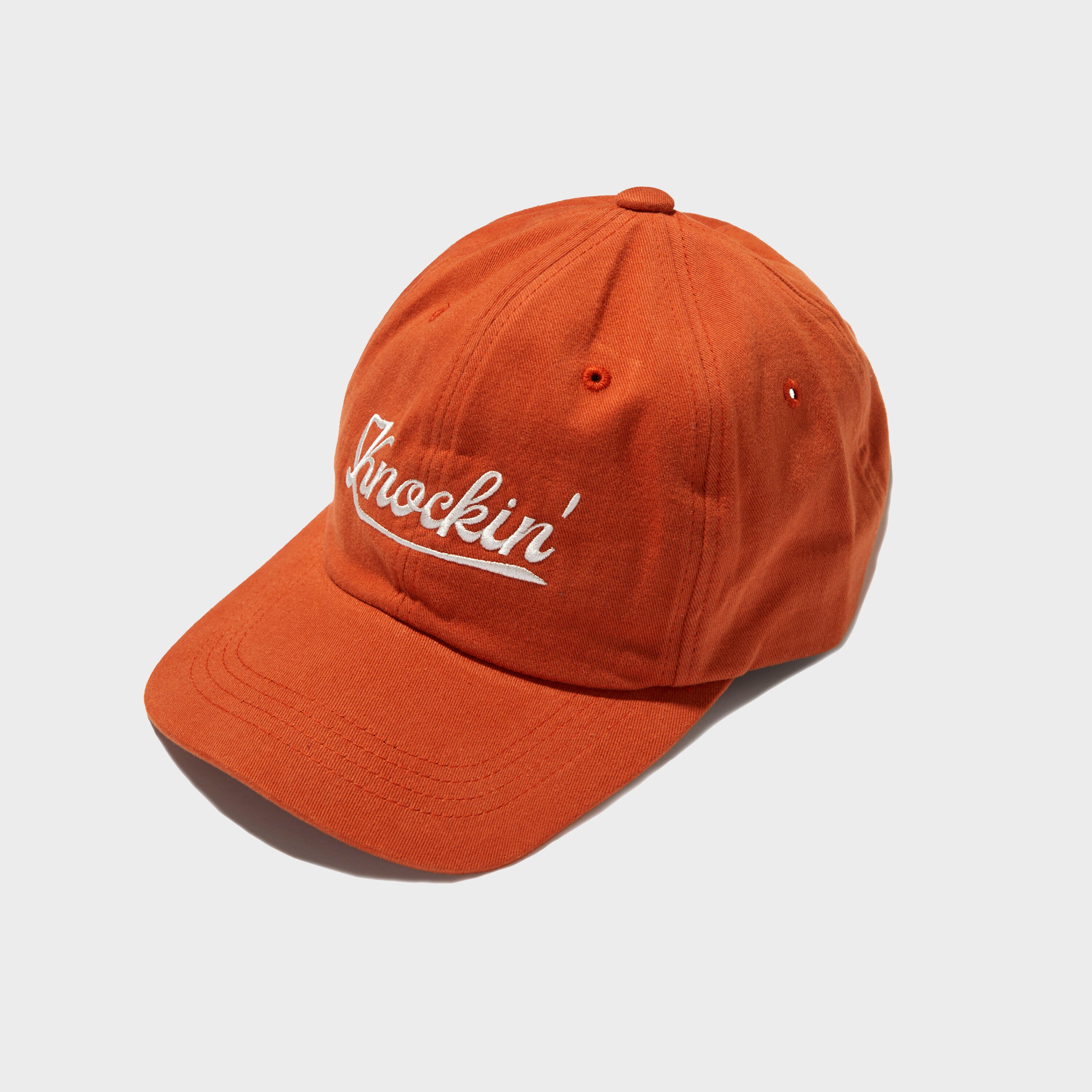 KNOCKIN LOGO B.B CAP ORANGE - 감도 깊은 취향 셀렉트샵 29CM