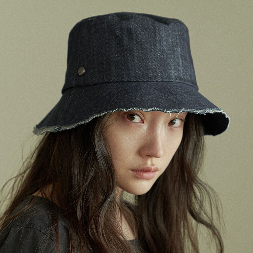 [everydaylife] Layered bucket hat_denim (unisex) - 감도 깊은 취향 셀렉트샵 29CM