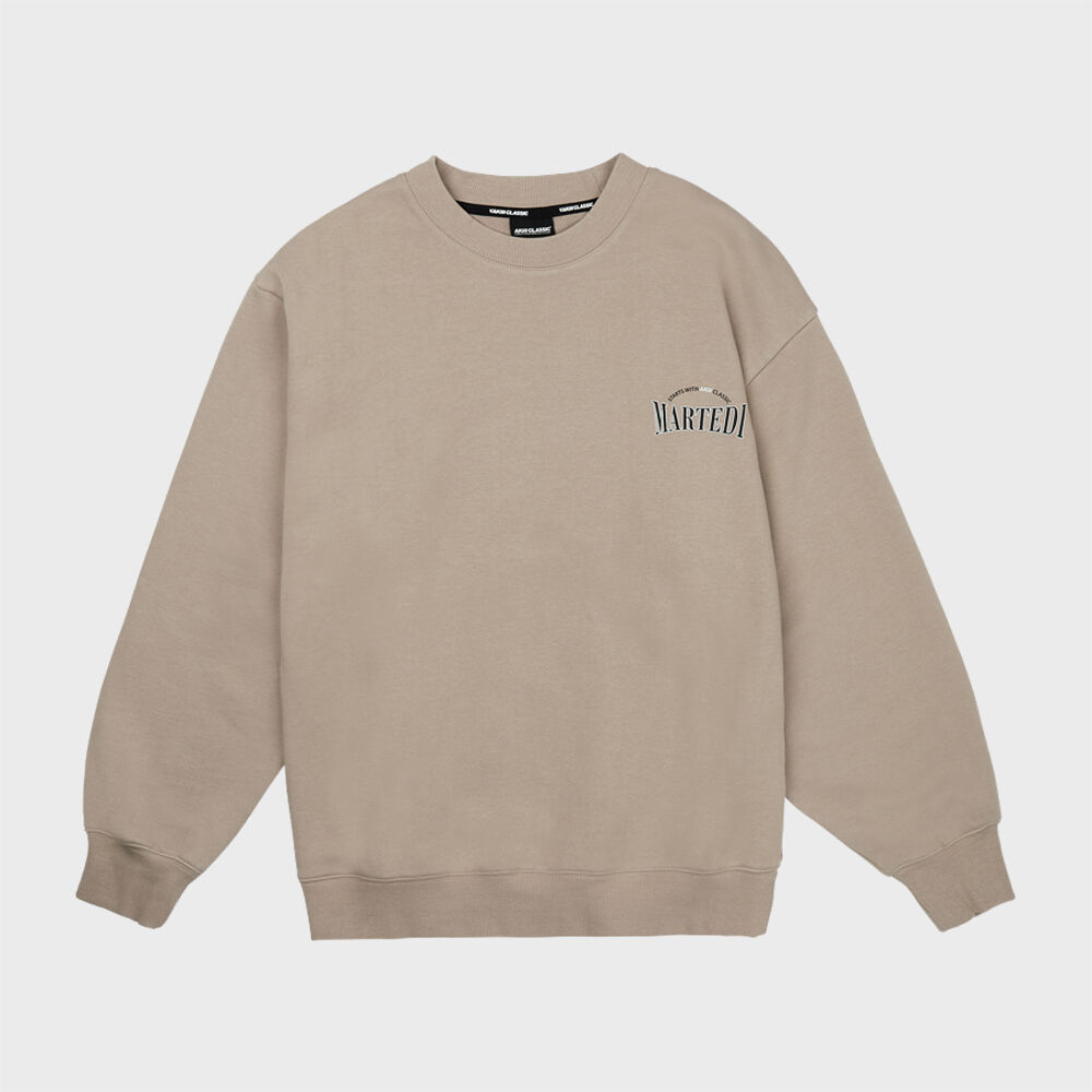 ★OY★OVERLAY LOGO EMBOSS STITCH MTM-GREY★正規品/直送料込 OY (오와이) Ι OPENYARD