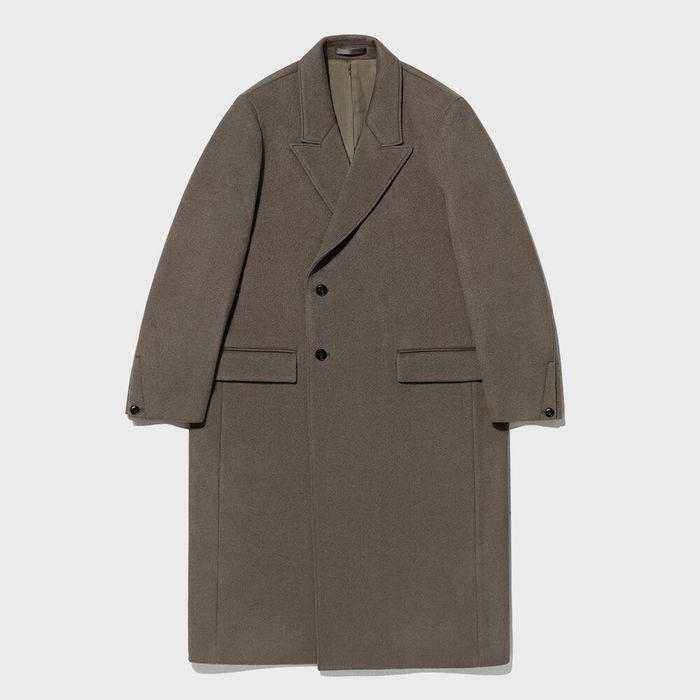 HALF DOUBLE PEAKED COAT KA [LIGHT BROWN] 감도 깊은 취향 셀렉트샵 29CM
