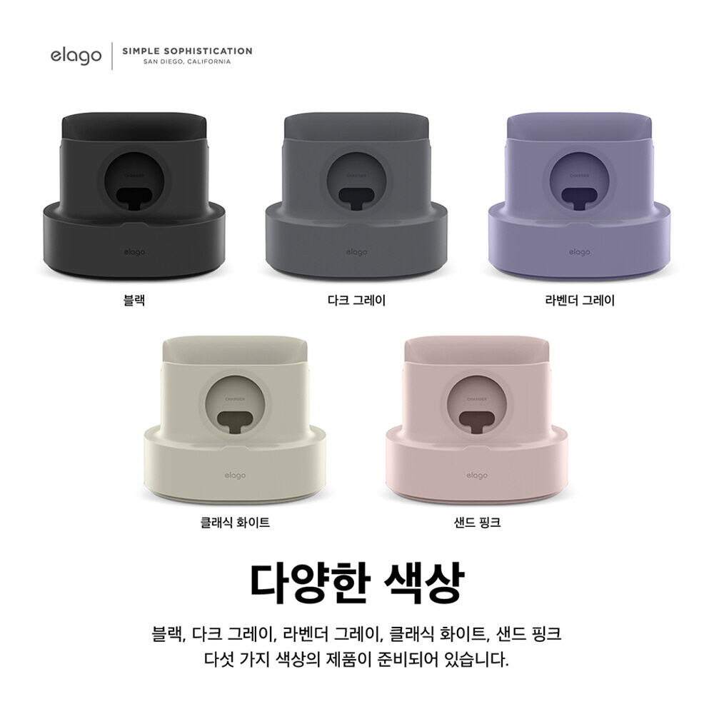 아이폰 에어팟프로2,1/에어팟3 애플워치 3IN1 미니 충전스탠드 상세 이미지 10