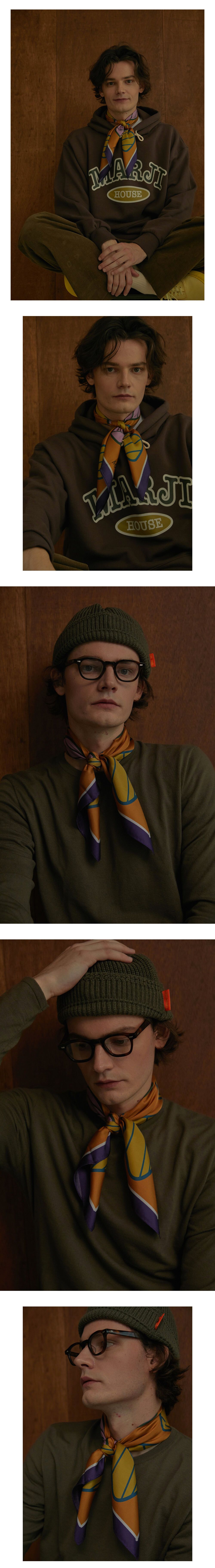 MH/14 SILK SCARF SUNSET