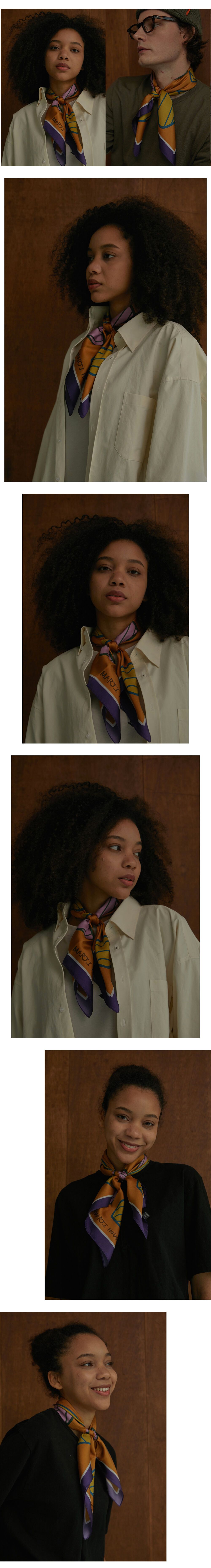 MH/14 SILK SCARF SUNSET