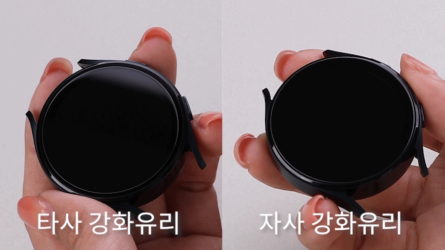 [3매]갤럭시워치 1:1맞춤 전기종 풀커버 강화유리 상세 이미지 5