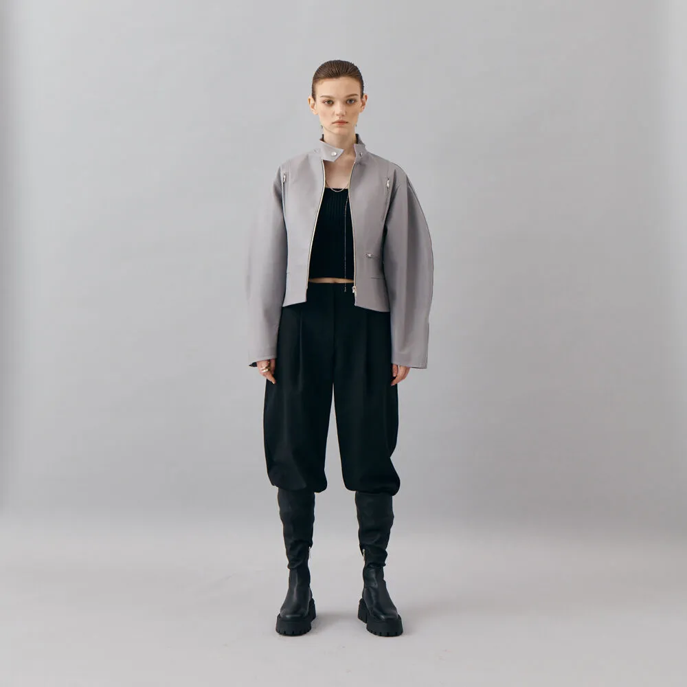 [QUERY] Signature Leather Jacket / Lilac - 감도 깊은 취향 셀렉트샵 29CM