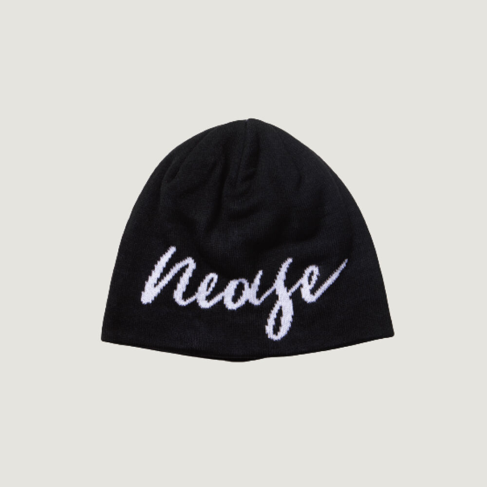 NICOLE MINIMAL LOGO BEANIE_BLACK - 감도 깊은 취향 셀렉트샵 29CM