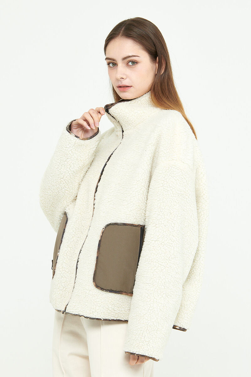 Unisex Reversible Fleece Jumper OZJPLA04_IV 감도 깊은 취향 셀렉트샵 29CM