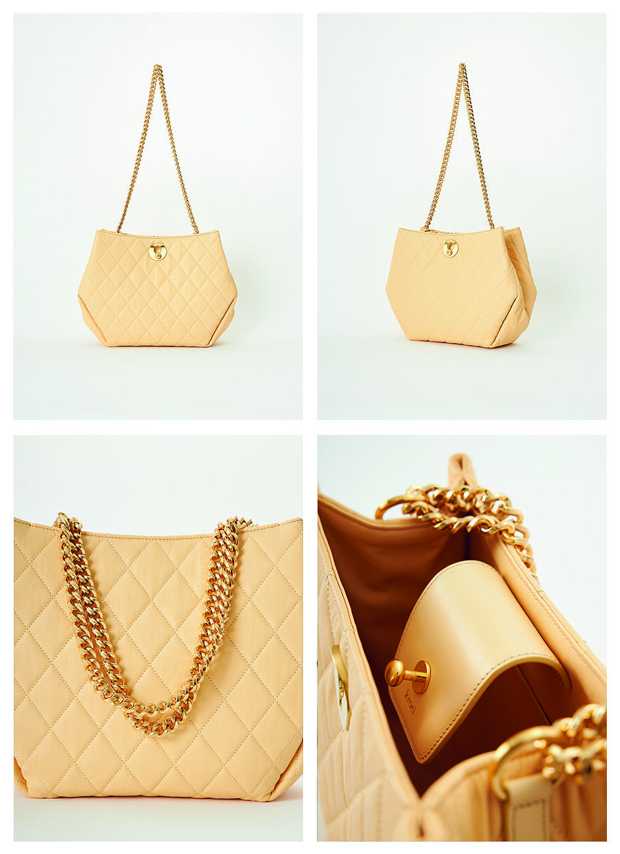 QUILTED CHAIN BAG / YELLOW - 감도 깊은 취향 셀렉트샵 29CM
