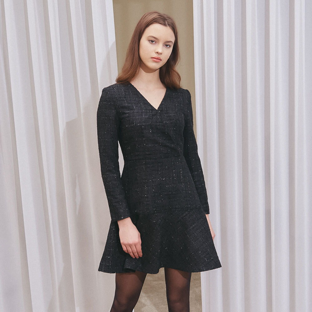 ワンピース FLOWOOM Adeline Tweed Mini Dress(3color) Adeline Tweed Mini Dress(3color) - FLOWOOM
