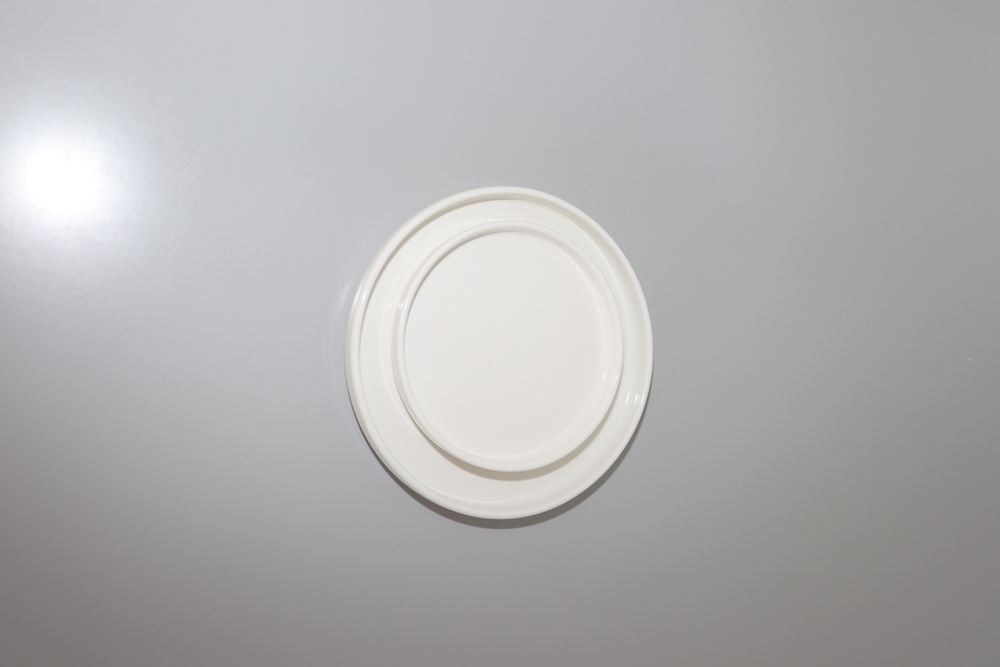 circle plate(white)