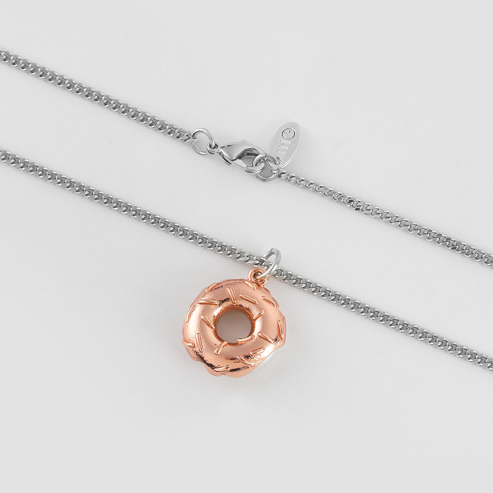 DONUT NEC SILVER925(18K ROSEGOLD PLATED) - 감도 깊은 취향