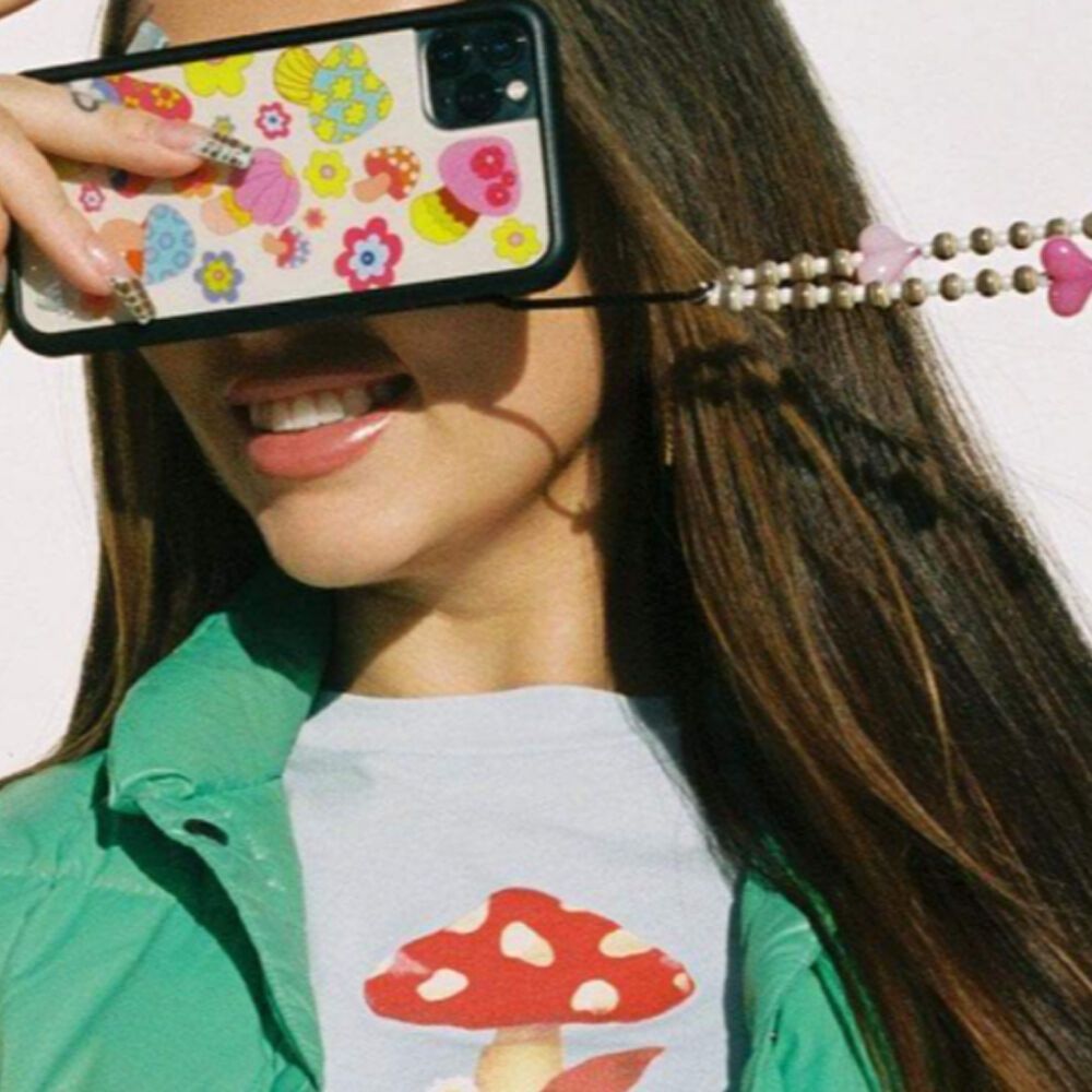 [Wildflower Cases] Groovy Shroom IPhone_12Mini,12/pro,13/pro 감도 깊은 취향