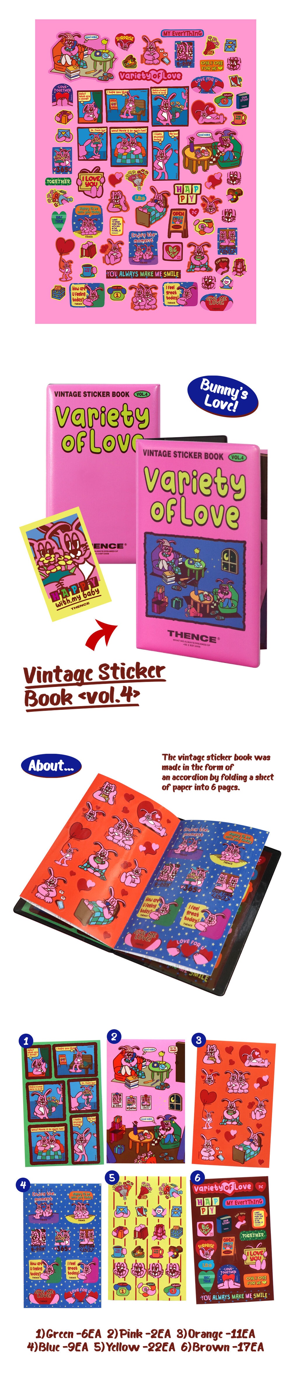 Vintage Sticker Book Vol. 6