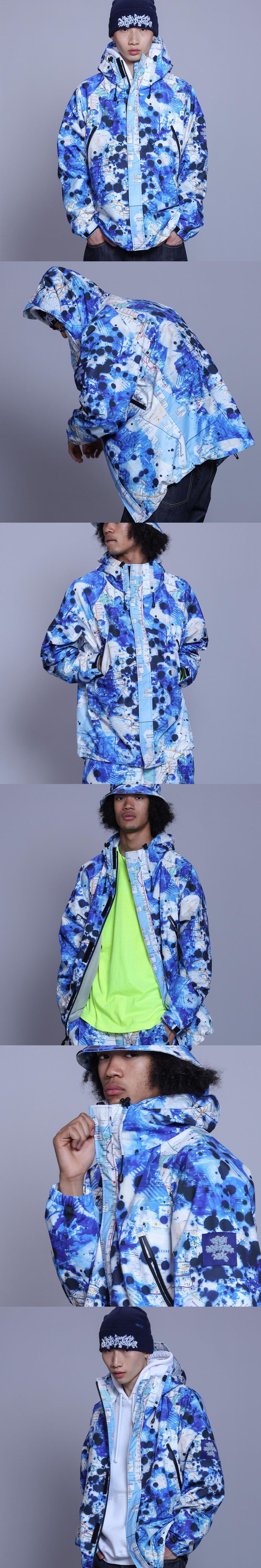 LFYT × STASH SUBWAY MAP NYLON JACKET 美品 - www.onkajans.com