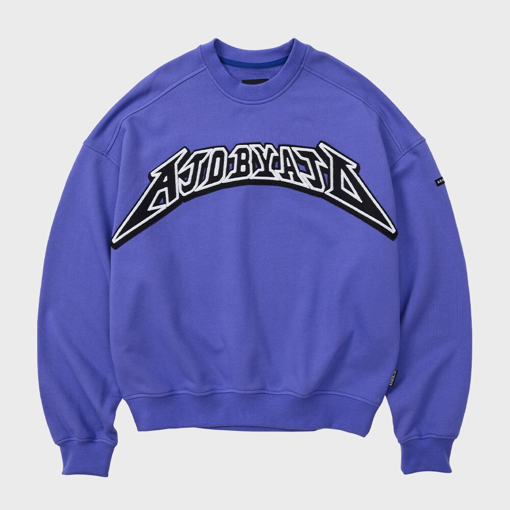 AJOLICA Oversized Sweatshirt [Lilac] - 감도 깊은 취향 셀렉트