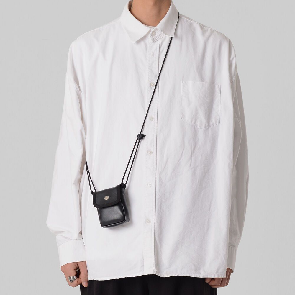 ECO LEATHER POUCH BAG (BLACK) 감도 깊은 취향 셀렉트샵 29CM